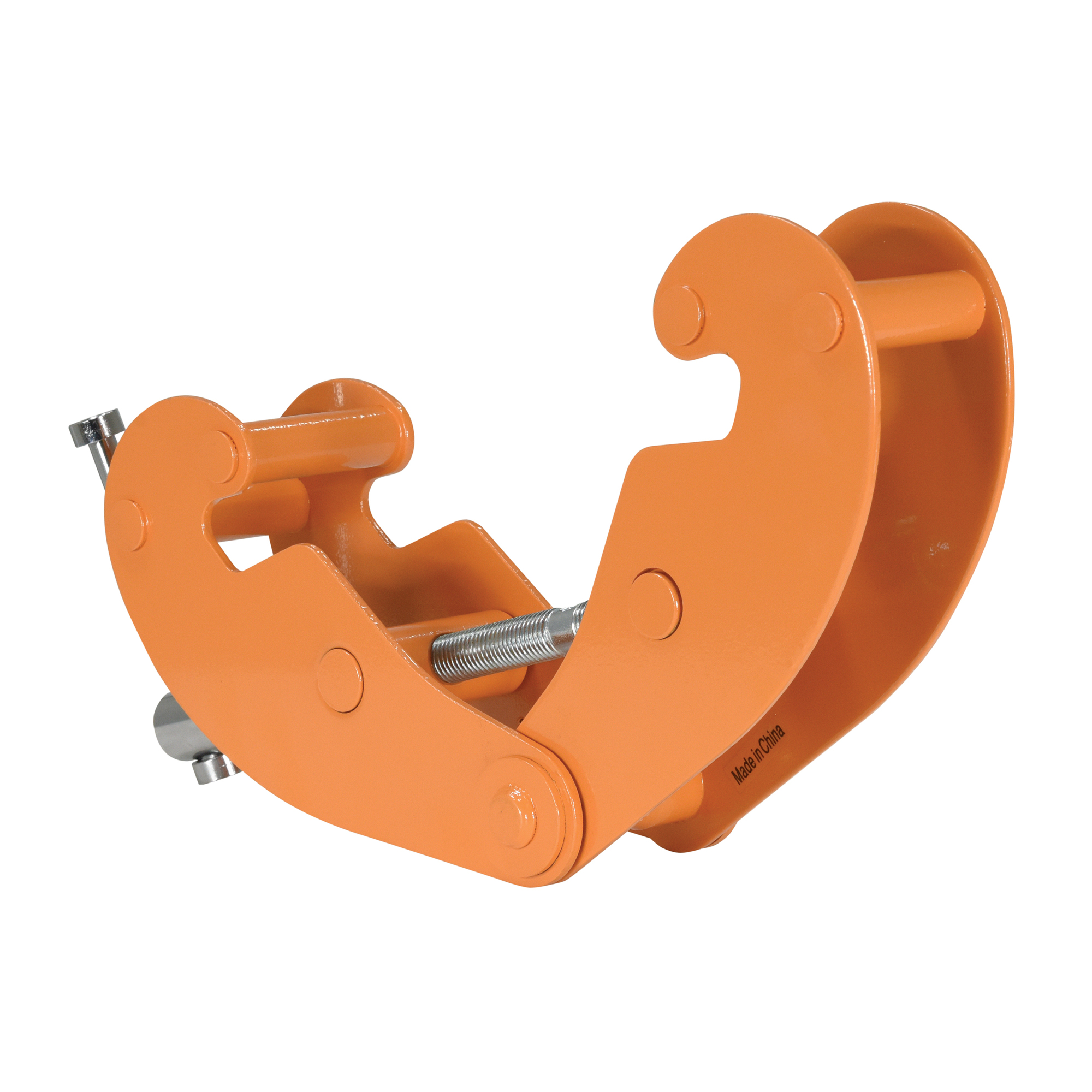 Vestil Horizontal Beam Clamp - 1000-Lb. Capacity, Steel, Painted Finish, Model# BC-1